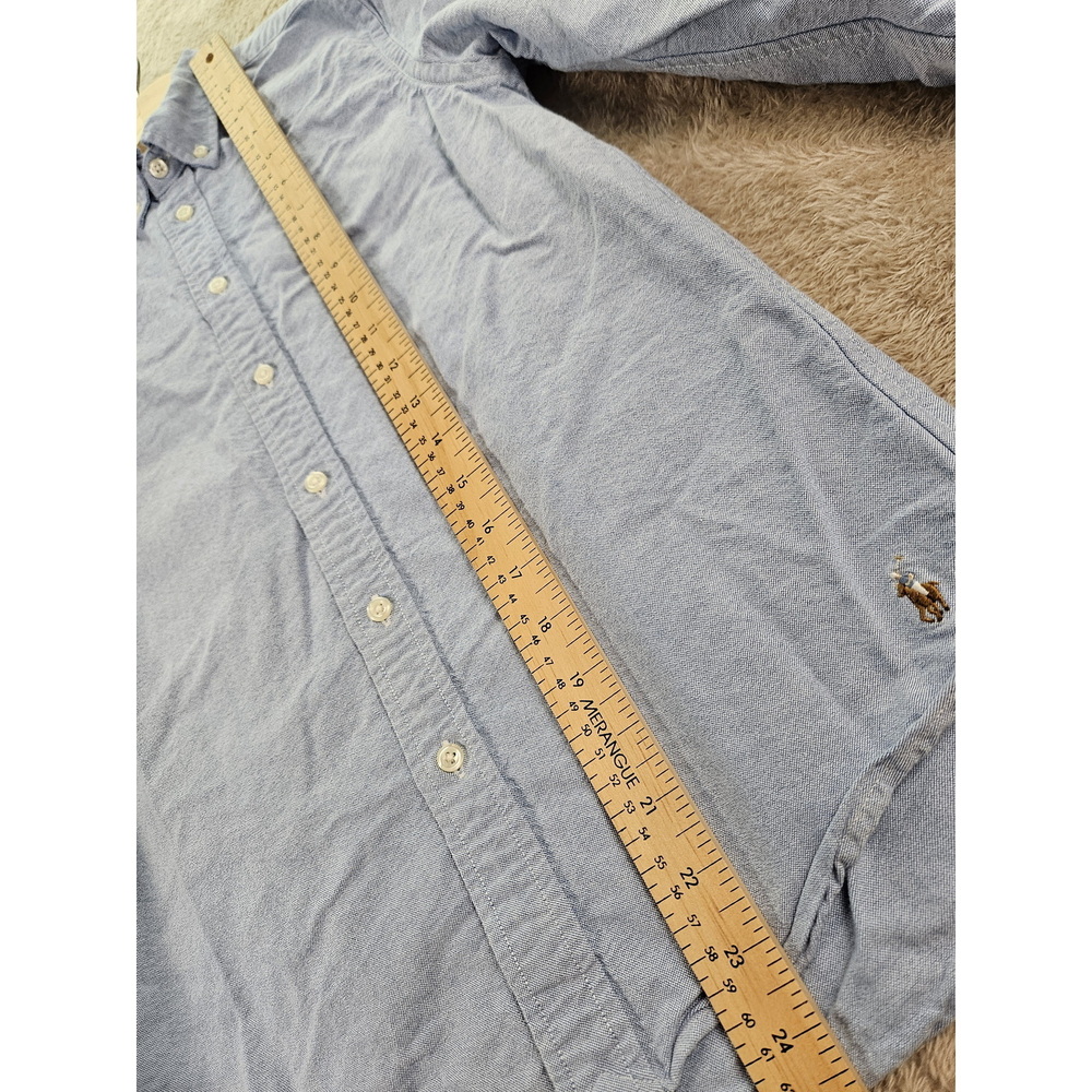 Ralph Lauren Oxford Shirt 100% Cotton Button-down Boys Size L (14-16) - Picture 7 of 10